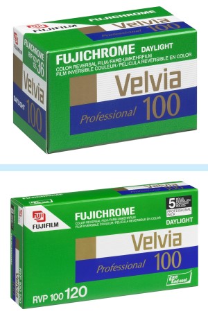 Fuji Velvia 100